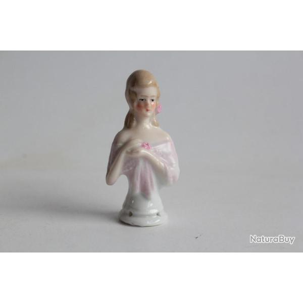 Demi figurine porcelaine Femme