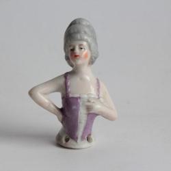 Demi figurine porcelaine Femme