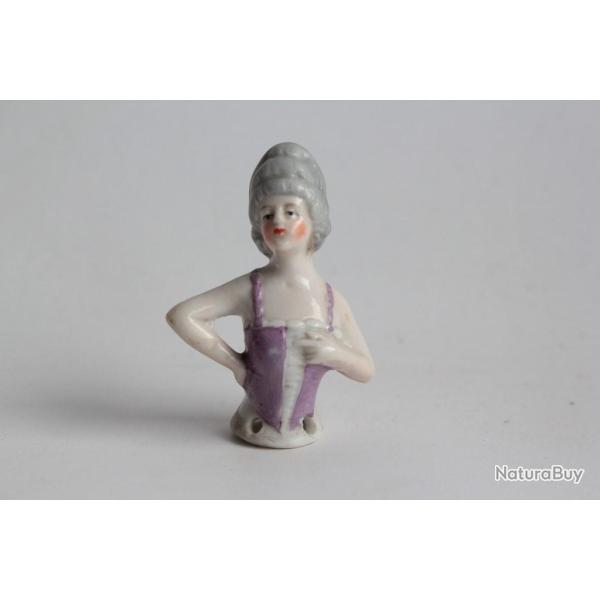 Demi figurine porcelaine Femme