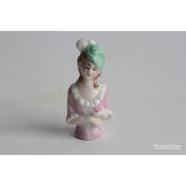 Demi figurine porcelaine Femme