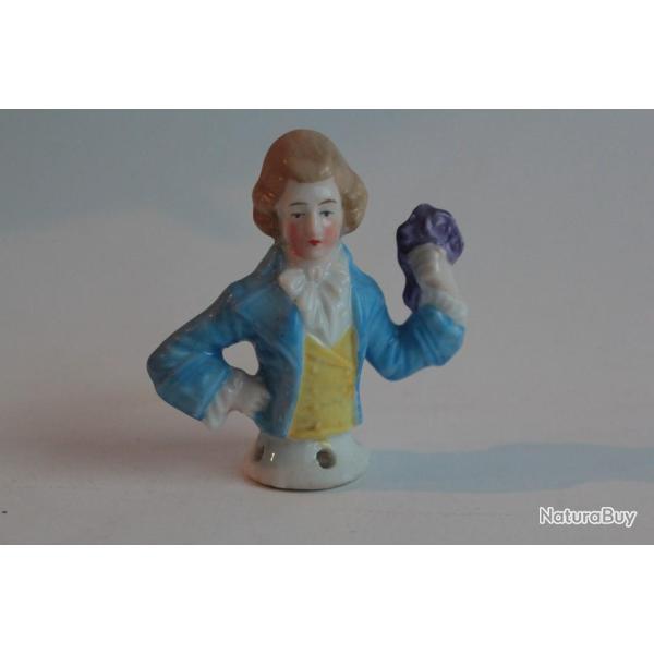 Demi figurine porcelaine Homme
