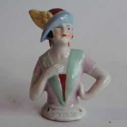 Demi figurine porcelaine Femme