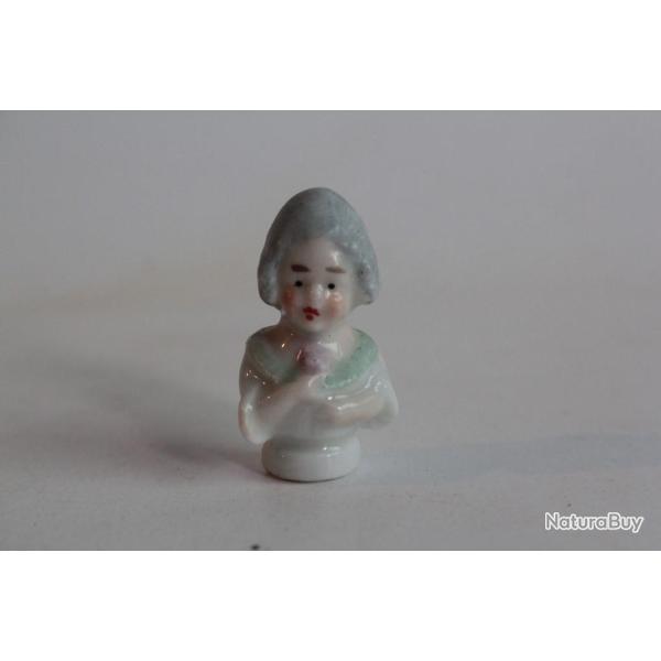 Demi figurine porcelaine Femme
