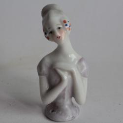 Demi figurine porcelaine Femme