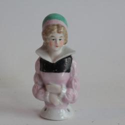 Demi figurine porcelaine Femme