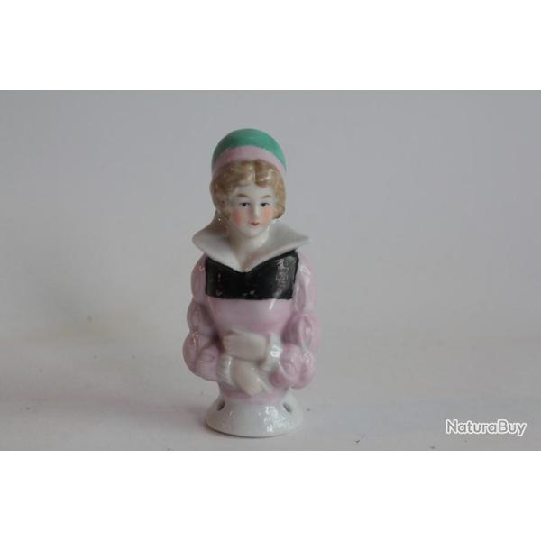 Demi figurine porcelaine Femme