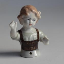 Demi figurine porcelaine Jeune fille