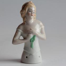 Demi figurine porcelaine Femme