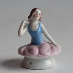Demi figurine porcelaine Ballerine