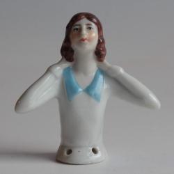 Demi figurine porcelaine Femme