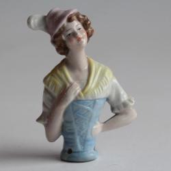 Demi figurine porcelaine Femme