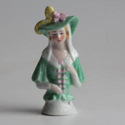 Demi figurine porcelaine Femme