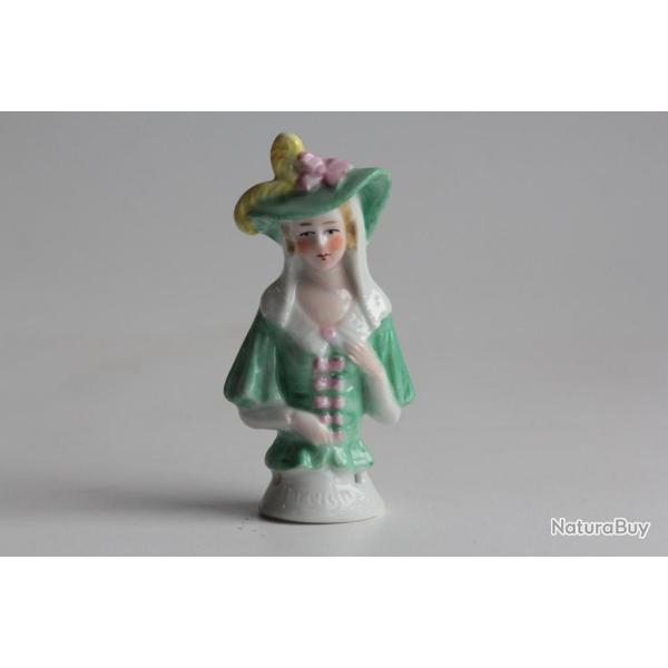 Demi figurine porcelaine Femme