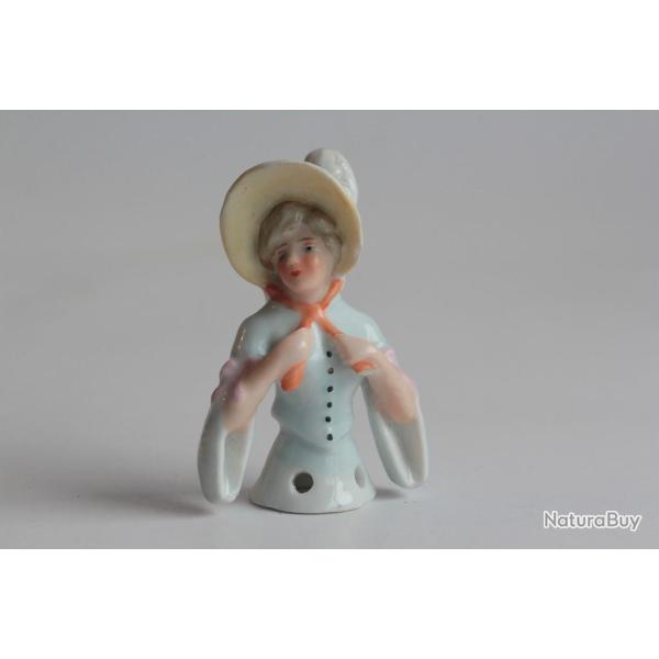 Demi figurine porcelaine Femme
