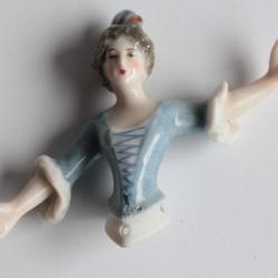 Demi figurine porcelaine Femme élégante Dressel & Kister