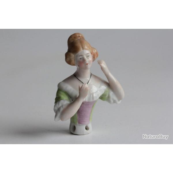 Demi figurine porcelaine Femme