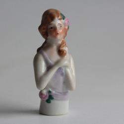 Demi figurine porcelaine Femme