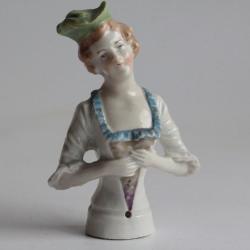 Demi figurine porcelaine Femme