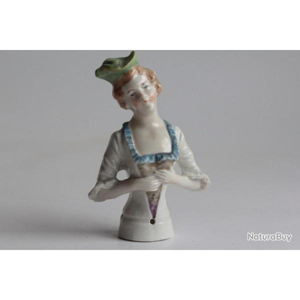 Demi figurine porcelaine Femme