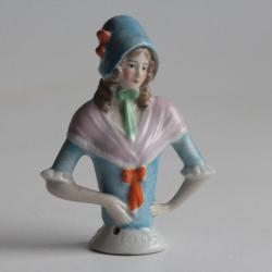 Demi figurine porcelaine Femme