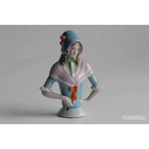 Demi figurine porcelaine Femme