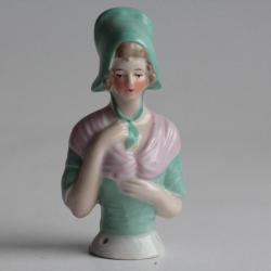 Demi figurine porcelaine Femme