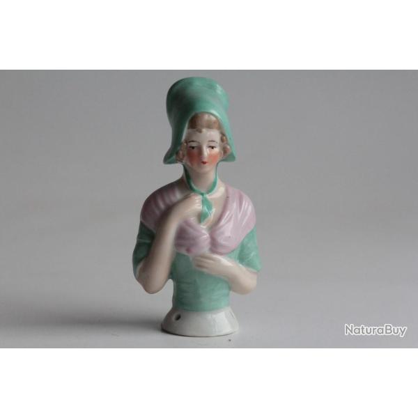Demi figurine porcelaine Femme
