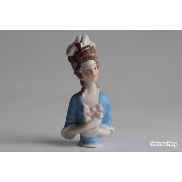 Demi figurine porcelaine Femme