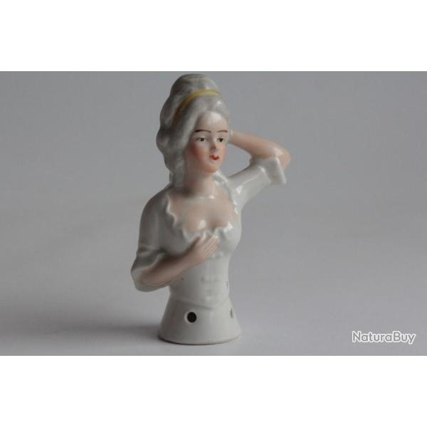Demi figurine porcelaine Marie Antoinette