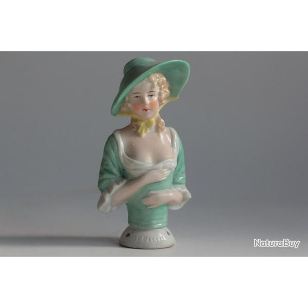 Demi figurine porcelaine Femme