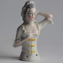 Demi figurine porcelaine Marie Antoinette