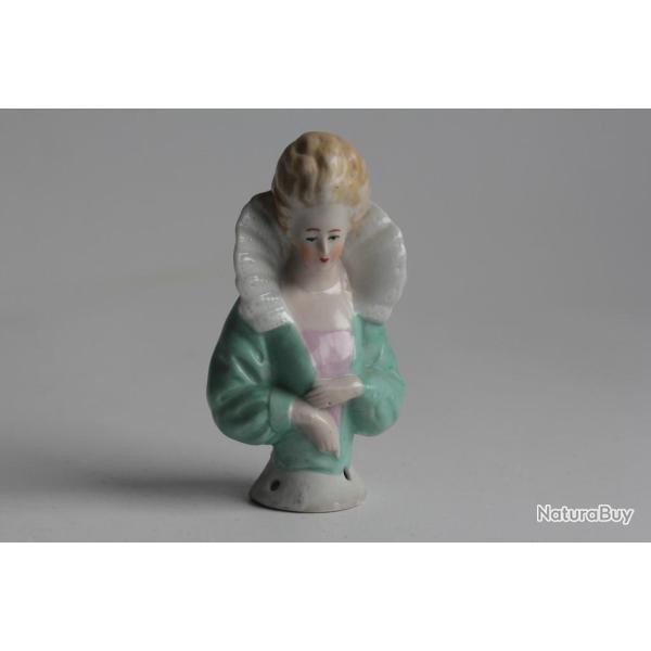 Demi figurine porcelaine Femme