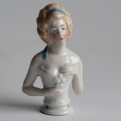 Demi figurine porcelaine Femme