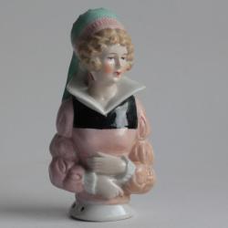 Demi figurine porcelaine Femme