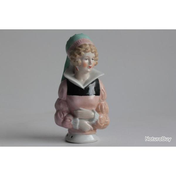 Demi figurine porcelaine Femme