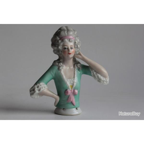 Demi figurine porcelaine Femme �l�gante bras d�tach�s