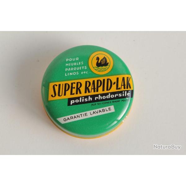 Ancienne bo�te �chantillon Encaustique Super Rapid-Lak