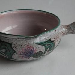 Caquelon c&eacute;ramique Chardon Daniel Etienne Vallauris