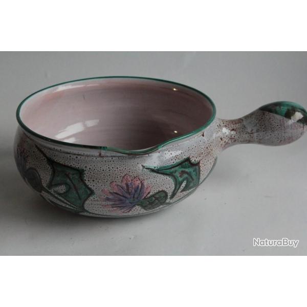 Caquelon c�ramique Chardon Daniel Etienne Vallauris