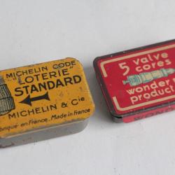 Ancienne bo&icirc;tes publicitaire valve automobile