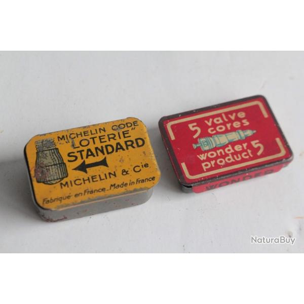 Ancienne bo�tes publicitaire valve automobile