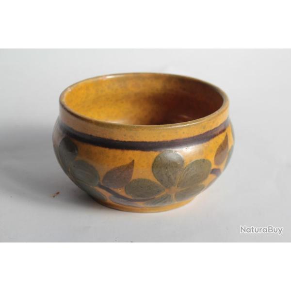 Vase terre verniss�e Ren� NICOLE Poterie Savoyarde