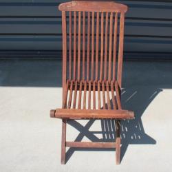 Chaise Pliante Teck Scan Com Danemark