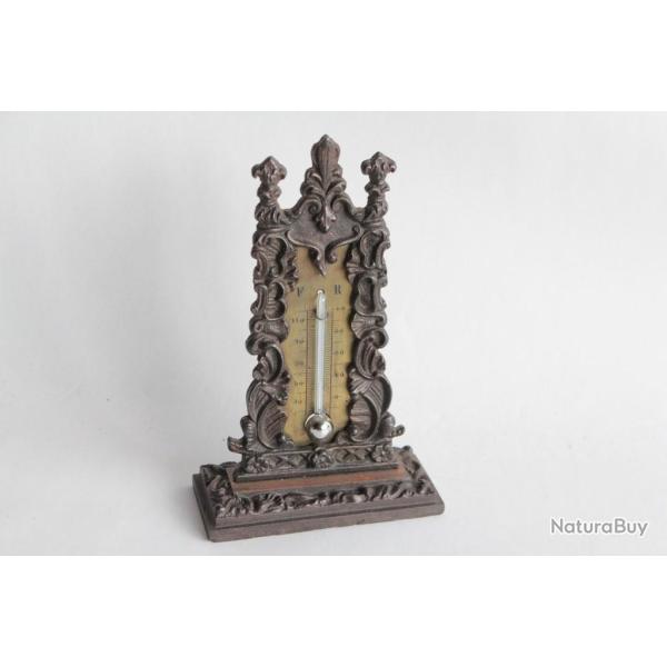 Thermom�tre bronze XIXe si�cle
