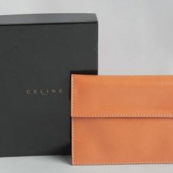 CELINE Portefeuille cuir marron neuf