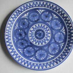 Assiette c&eacute;ramique Robert PICAULT Vallauris