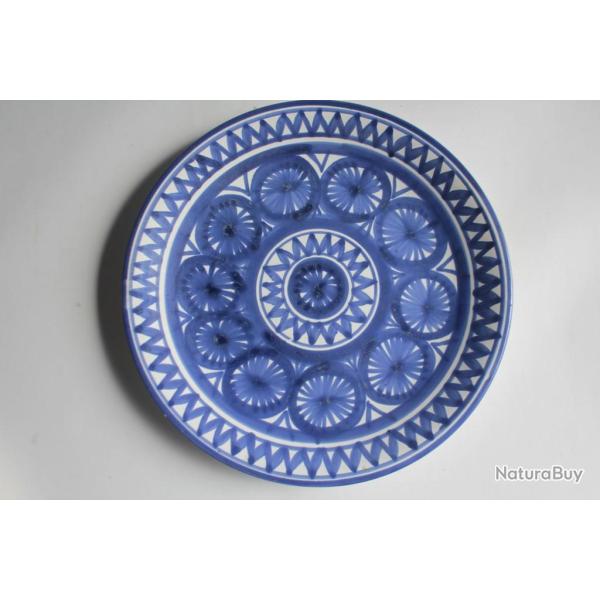 Assiette c�ramique Robert PICAULT Vallauris