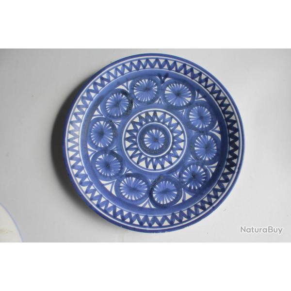 Assiette c�ramique Robert PICAULT Vallauris