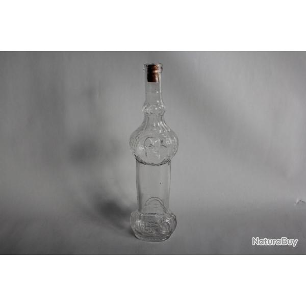Ancienne Bouteille verre Vive la France Vive la Russie