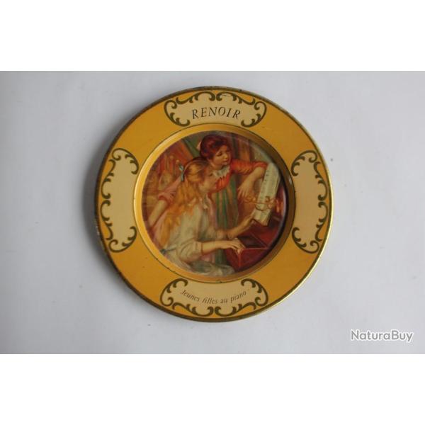 Ramasse monnaie publicitaire Petrole Hahn Renoir Jeune fille au piano